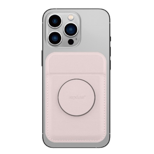 Rixus RXCH20P Card Holder With MagSafe Pink