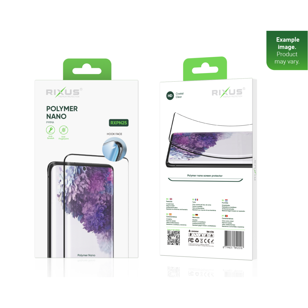 Rixus For Samsung Galaxy S21 Ultra Polymer Nano Glass