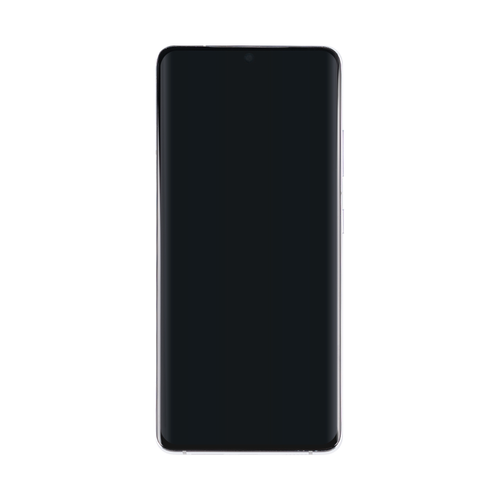 Samsung Galaxy S21 Ultra 5G G998B Display And Digitizer With Frame Phantom Silver Pulled