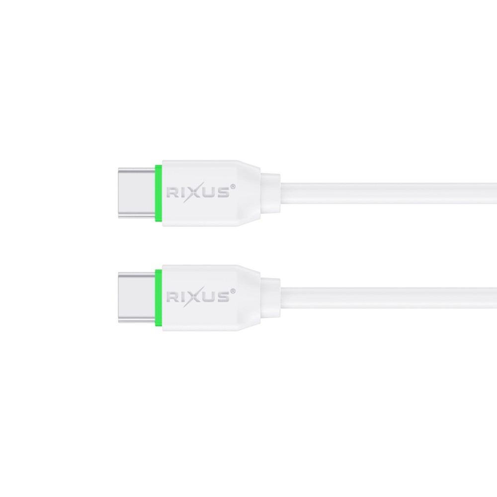 Rixus RX2015S Fast Cable Serie For Type-C to Type-C (Counter Display)