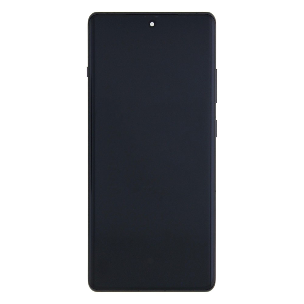 OnePlus 12R Display And Digitizer Complete With Frame Iron Grey Service Pack