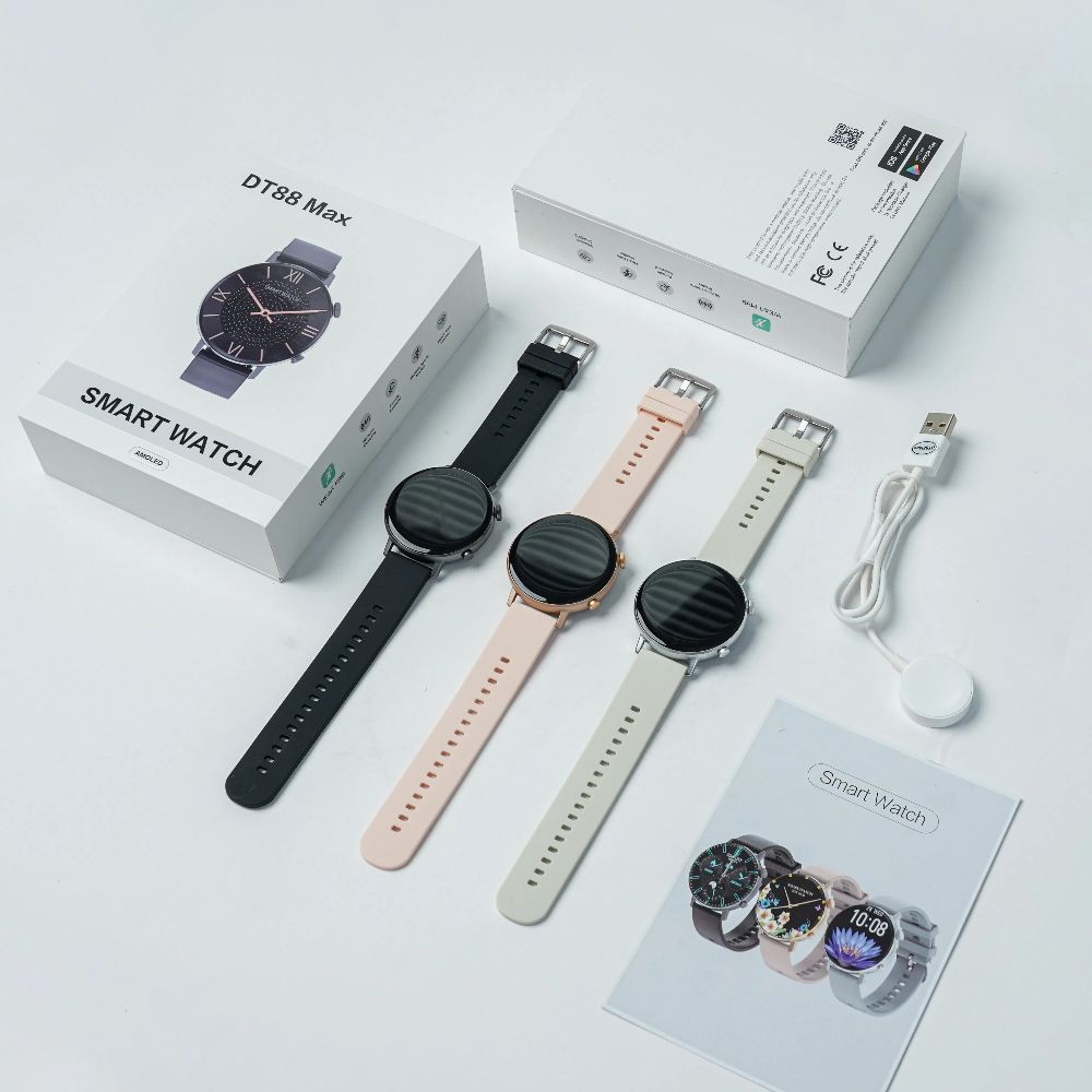 DTNO 1 DT88 Max Smart Watch Black