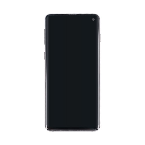 Samsung Galaxy S10 G973F Display And Digitizer With Frame Prism Black Pulled