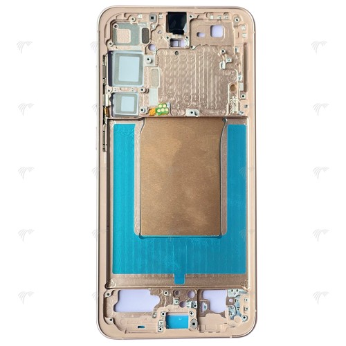 Samsung Galaxy S25 Plus S936B Middle Frame Pink Gold OEM