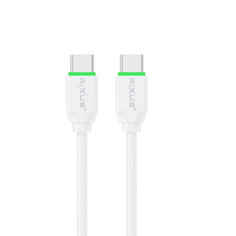 Rixus RX2015S Fast Cable Serie For Type-C to Type-C (Counter Display)
