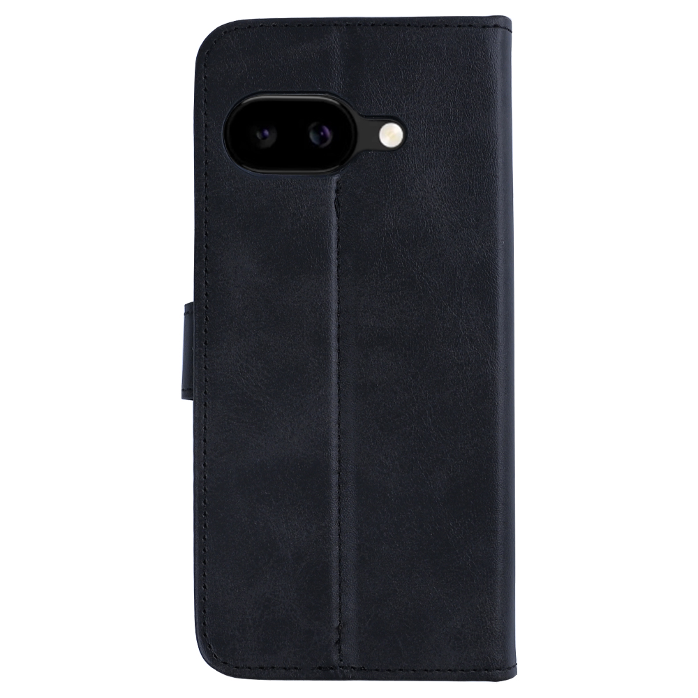 Rixus Bookcase For Google Pixel 9A Black