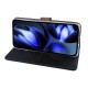 Rixus Bookcase For Google Pixel 9A Black