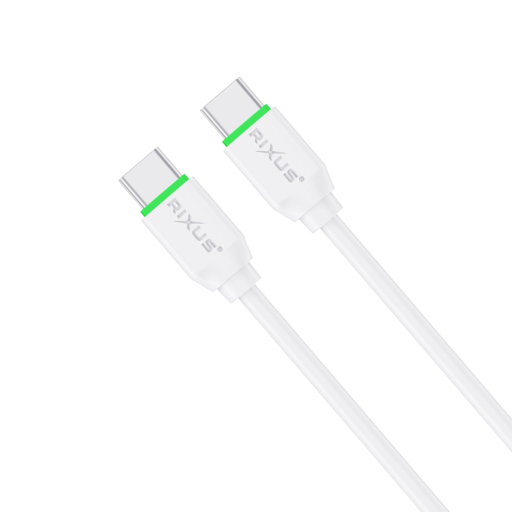 Rixus RX2015S Fast Cable Serie For Type-C to Type-C (Counter Display)