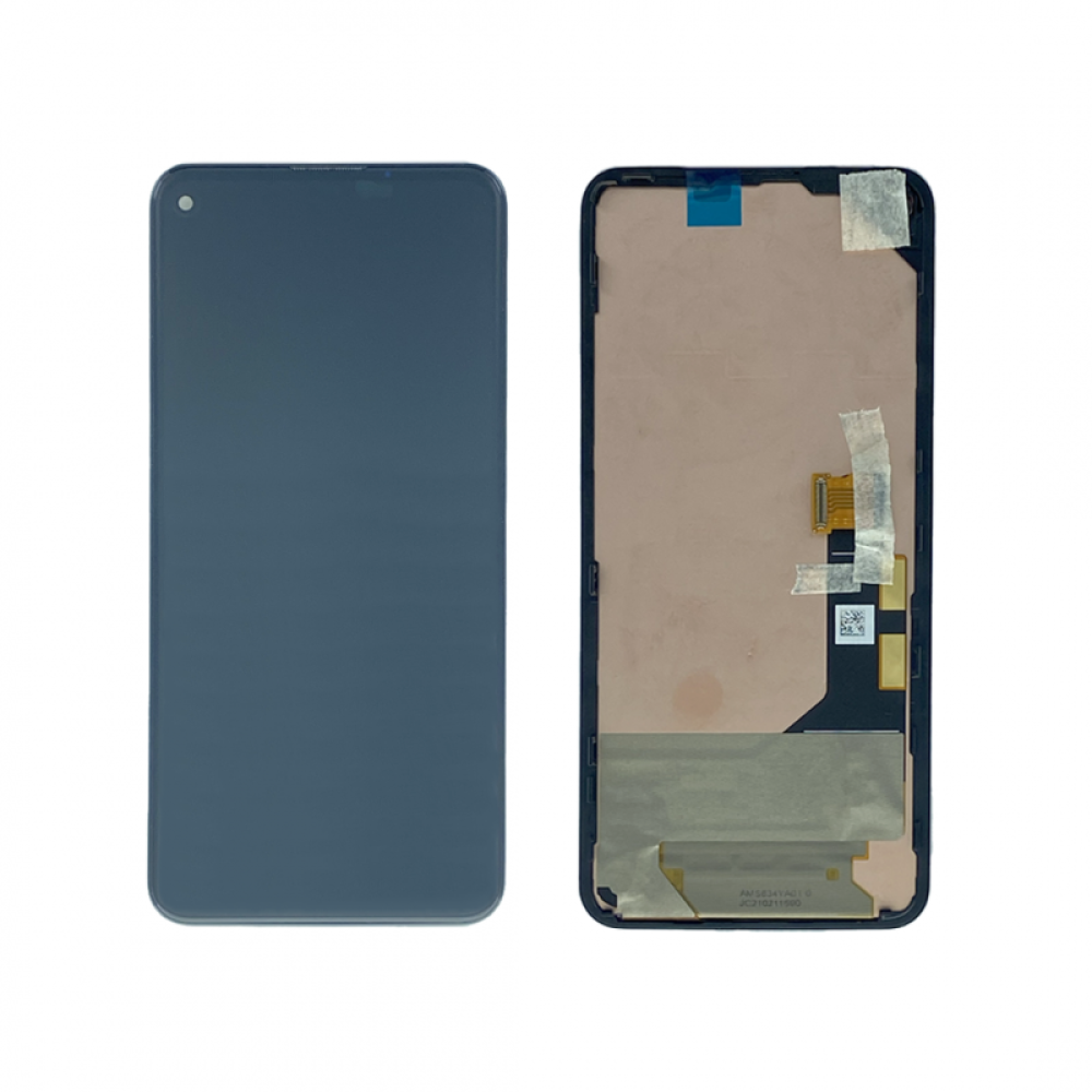 Google Pixel 5A 5G Display And Digitizer Without Frame Black SOFT-OLED
