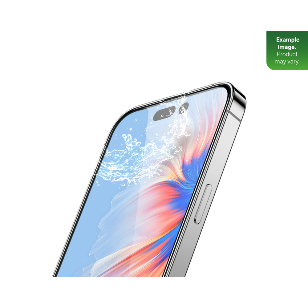 Rixus Clear HD Full Curved Edge Tempered Glass For iPhone 14, 13, 13 Pro, 16e