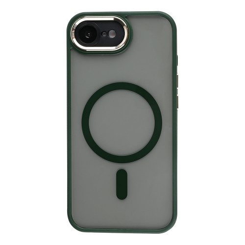 Rixus Classic 04 Case With MagSafe For iPhone 16e Dark Green