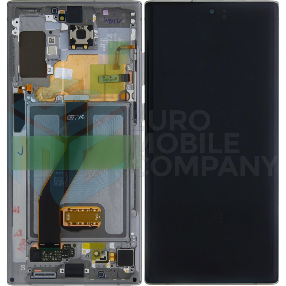 Samsung Galaxy Note 10 Plus GH82-20838C (SM-N975F) Display Complete - Aura Glow / Silver