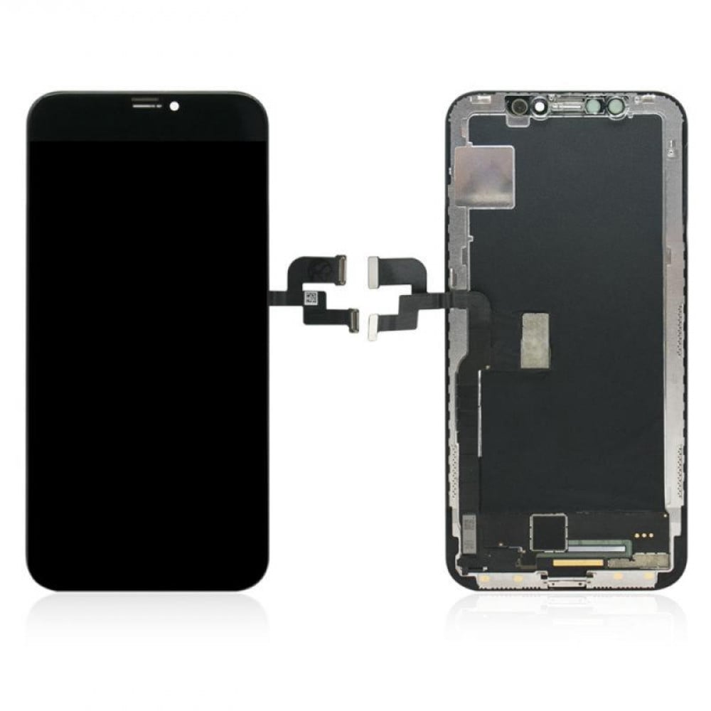 iPhone X Display incl Digitizer - Replacement Glass, - Black