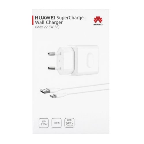 Huawei Super Charger + USB C Cable 22.5W (55033325) - White