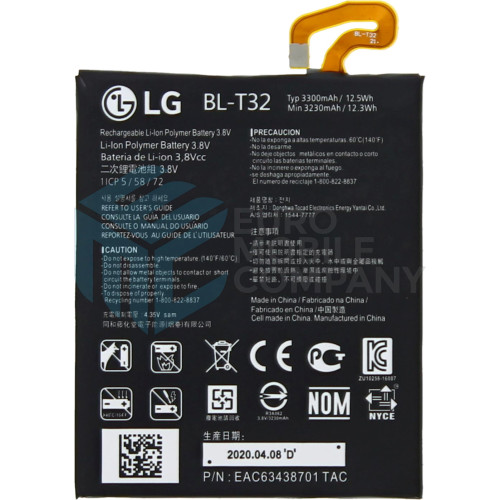 LG Q60 Replacement Battery (BL-T32) - 3300mAh