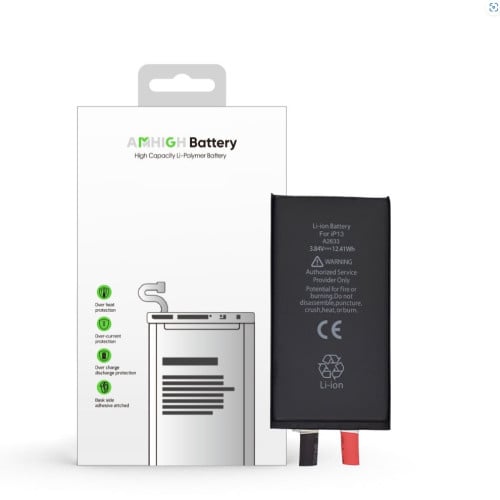 For iPhone 13 Battery (Spot Welding Required) | 3232mAh | No BMS / IC