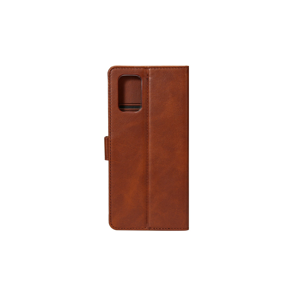 Rixus Bookcase For Samsung Galaxy A70 (SM-A705F) - Brown