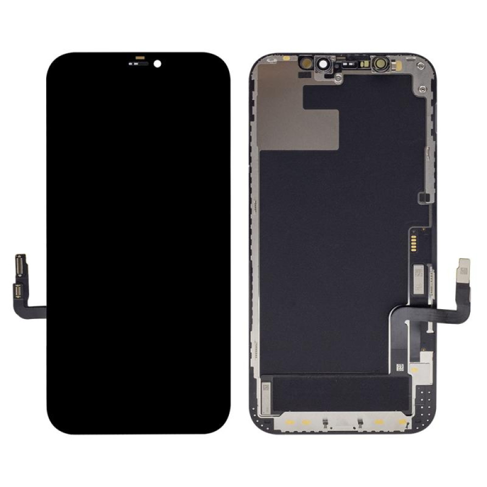iPhone 12/12 Pro Display + Digitizer OEM Pulled - Black
