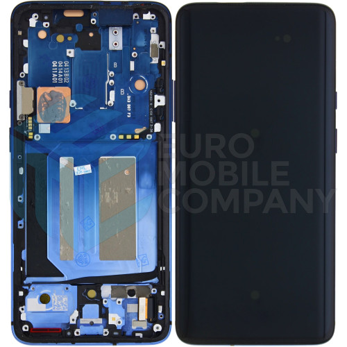 Oneplus 7 Pro / One Plus 7T Pro (OEM) Display Complete With Frame - Nebula Blue