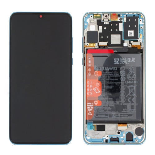 Huawei P30 Lite OEM Service Part Screen Incl. Battery (02352VBG) - Breathing Crystal