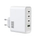 Rixus RXHC100 100W GaN Power Adapter White