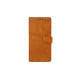 Rixus Bookcase For iPhone 15 Pro Max - Light Brown