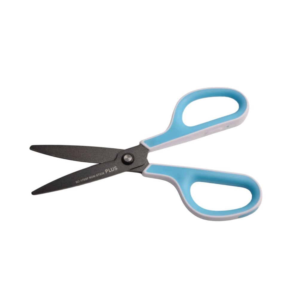 Scissors convex Teflon NON-STICK - Blue