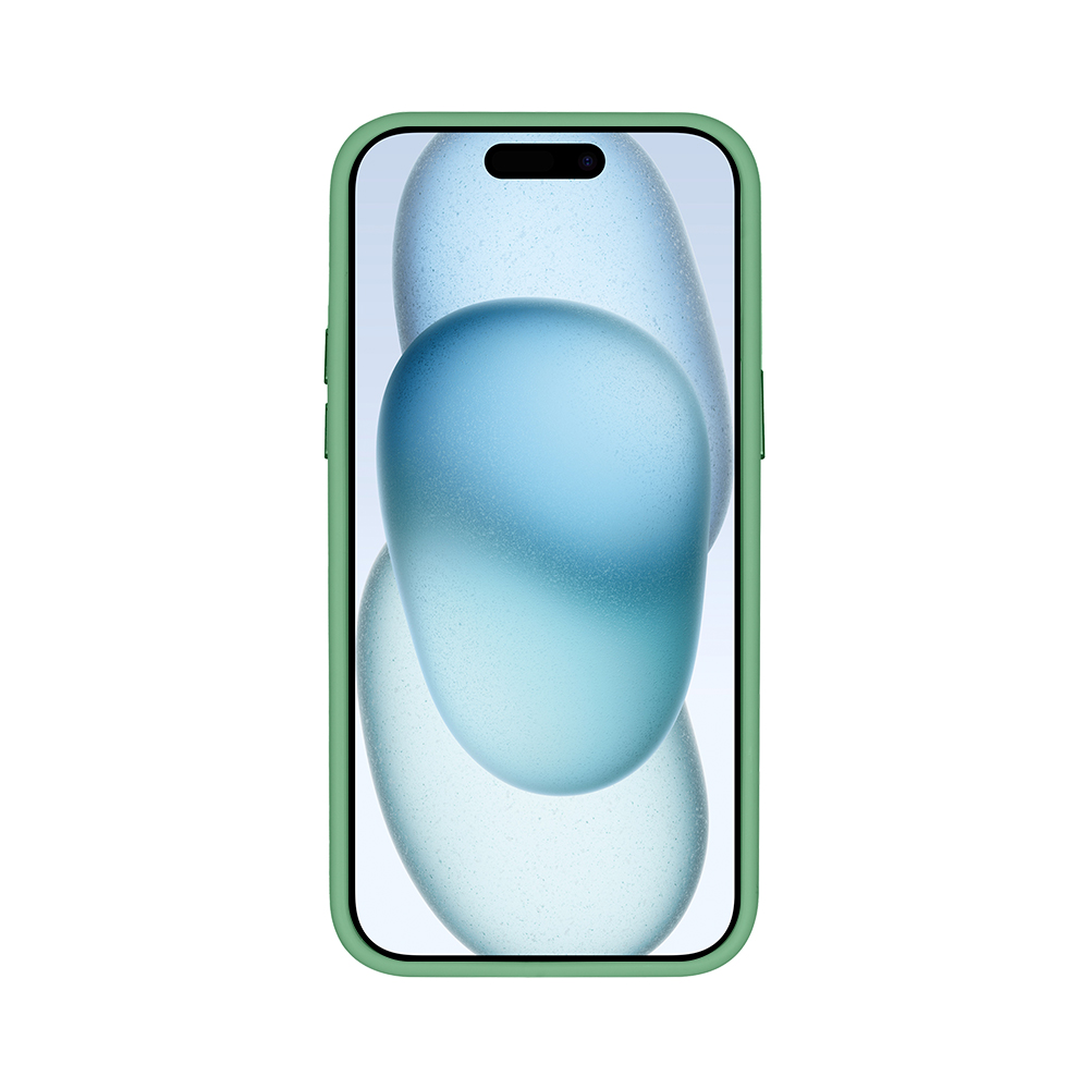 Rixus Classic 03 Case With MagSafe For iPhone 15 Light Green