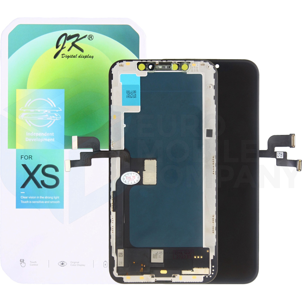 JK For iPhone XS Display And Digitizer Complete Black (In-Cell)