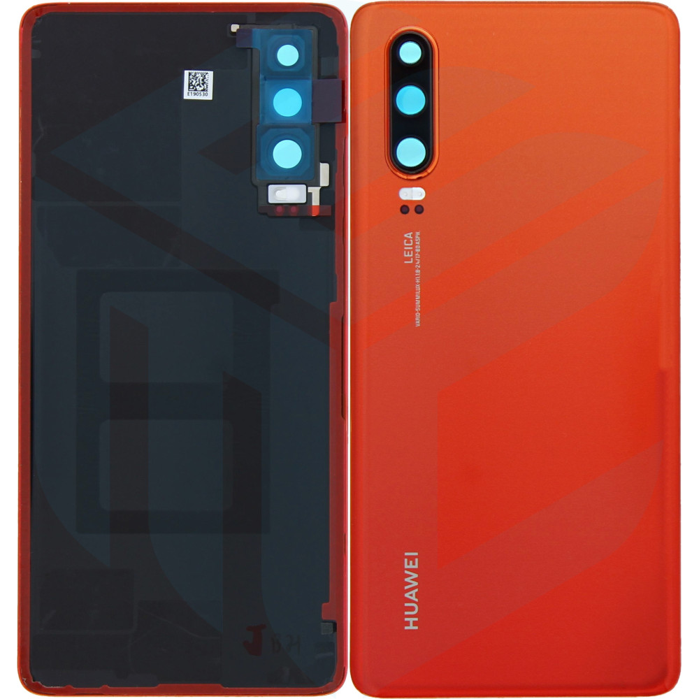 Huawei P30 (ELE-L29) Battery Cover - Amber Sunrise