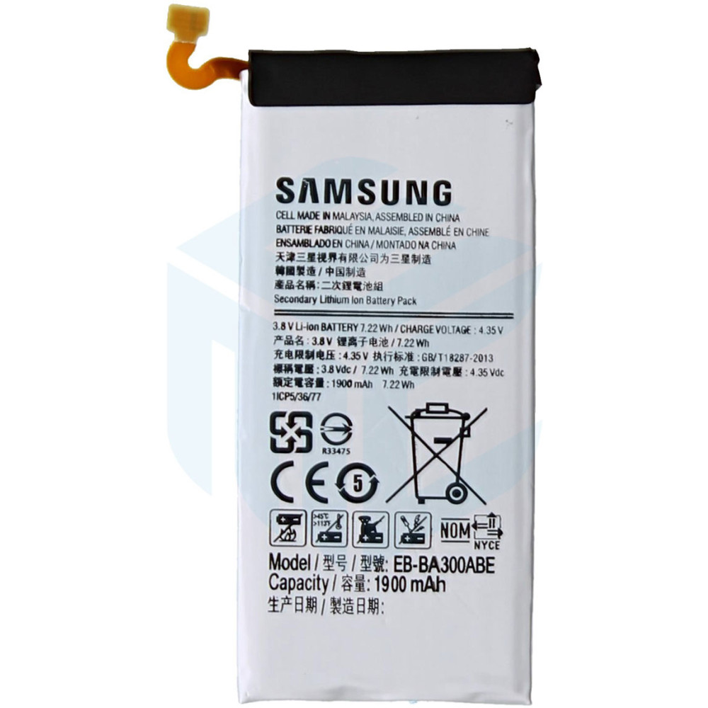 Samsung Galaxy A3 (SM-A300F) Battery EB-BA300ABE - 1900mAh (AMHigh Premium)
