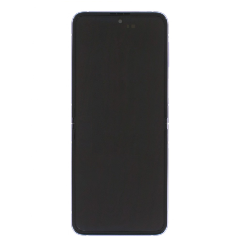 Samsung Galaxy Z Flip 3 (SM-F711B) Display Complete + Frame (No Camera) GH82-27243D /  GH82-27244D - Lavender
