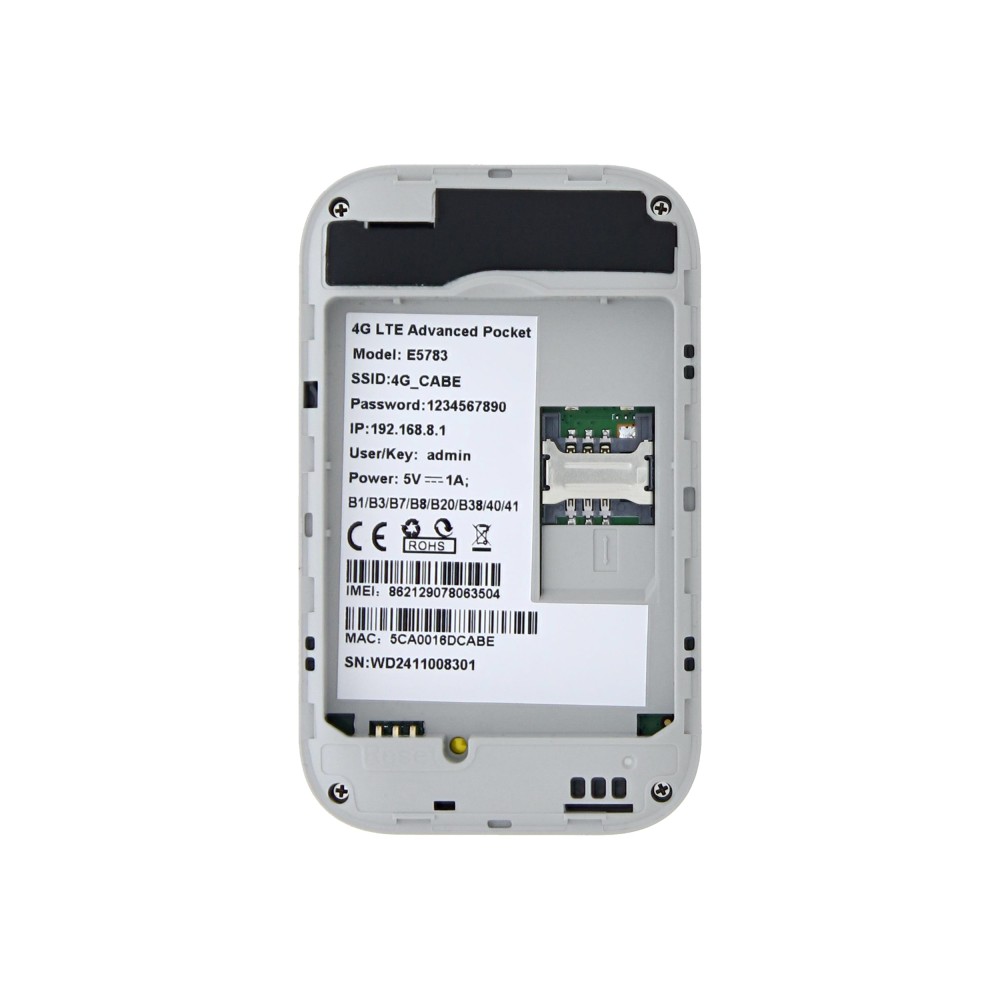 Portable 4G Router E5783 LTE Mobile WiFi Hotspot 300MBPS