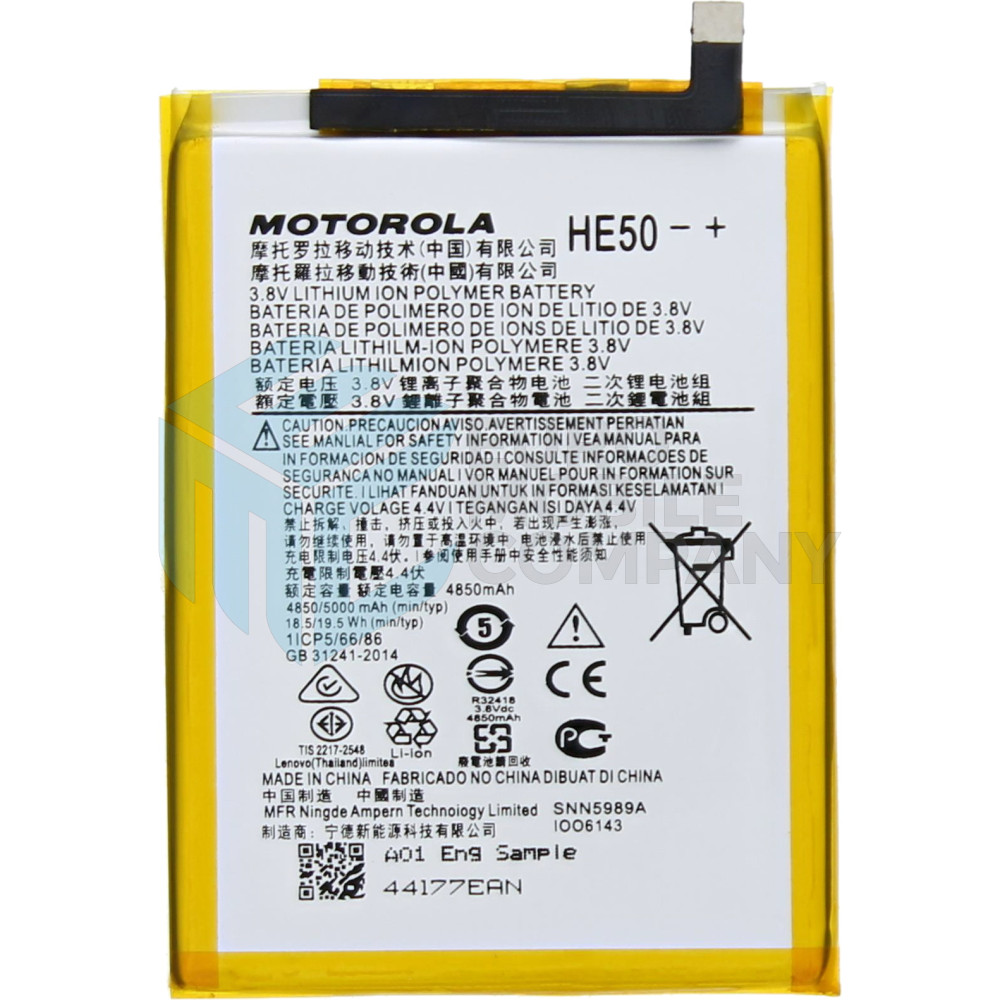 Moto E5 Plus Replacement Battery HE50 - 4850mAh