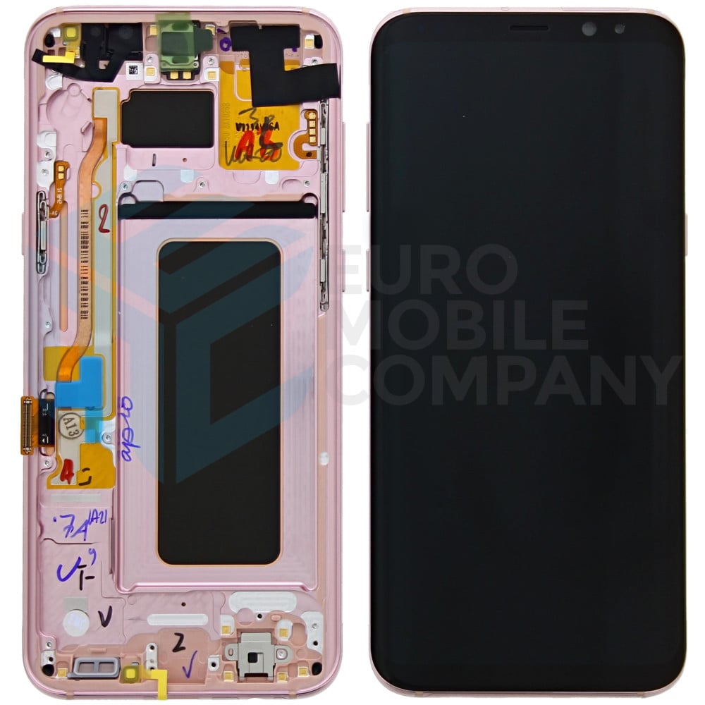 Samsung Galaxy S8 Plus (SM-G955F) Display with Digitizer + Frame - Pink