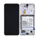 Samsung Galaxy S22 (SM-S901B) Display Complete GH82-27518B + Battery  - Phantom White / Sky Blue