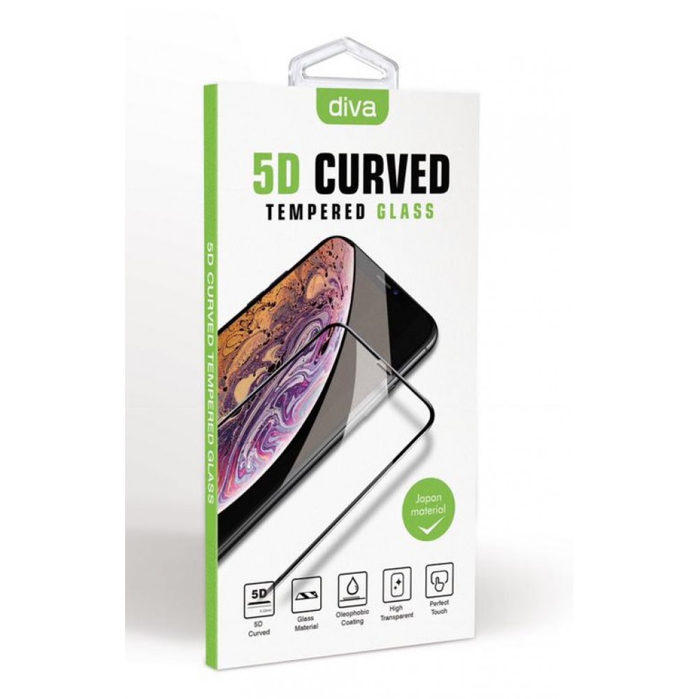 Diva 5D Glass Protector (Full Glue) For Samsung A80/A90