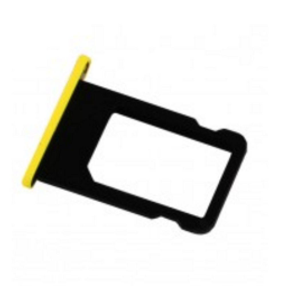 iPhone 5C Sim Holder - Yellow