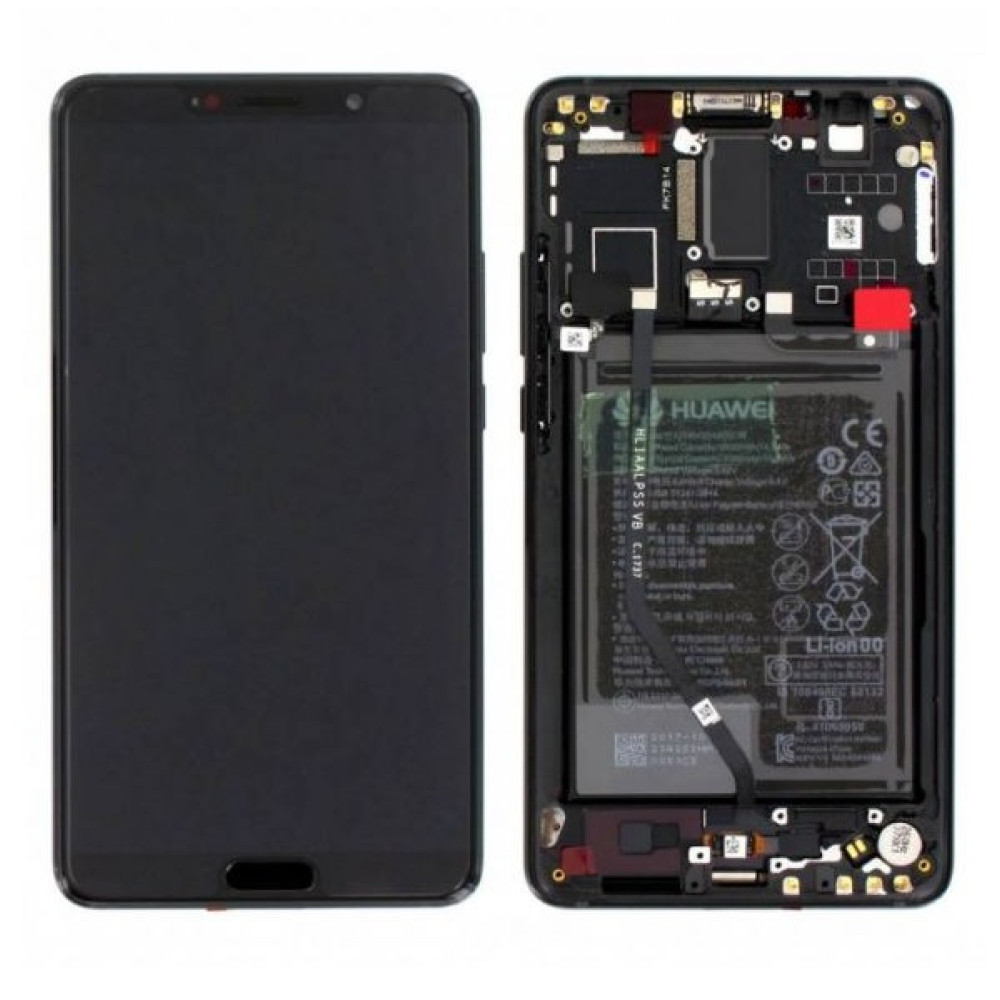 Huawei Mate 10 02351QAH (ALP-L09/ ALP-L29) OEM Service Part Screen Incl. Battery - Black