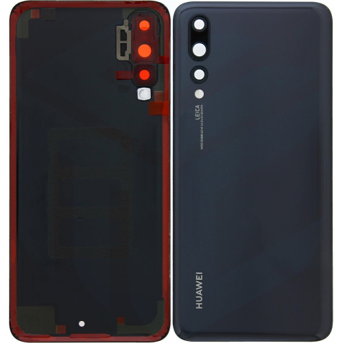 Huawei P20 Pro (CLT-L09/ CLT-L29) Battery Cover (02351WRP) - Midnight Black