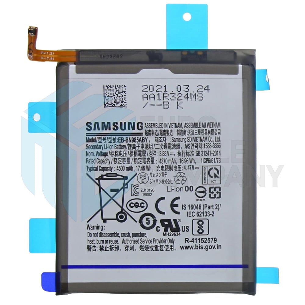Samsung Galaxy Note 20 Ultra (SM-N985F/SM-N986F) Battery EB-BN985ABY GH82-23333A - 4500mAh