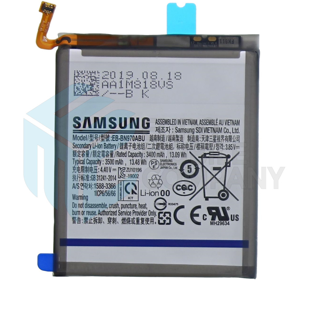 Samsung Galaxy Note 10 (SM-N970F) EB-BN970ABU Battery (GH82-20813A)  - 3500mAh