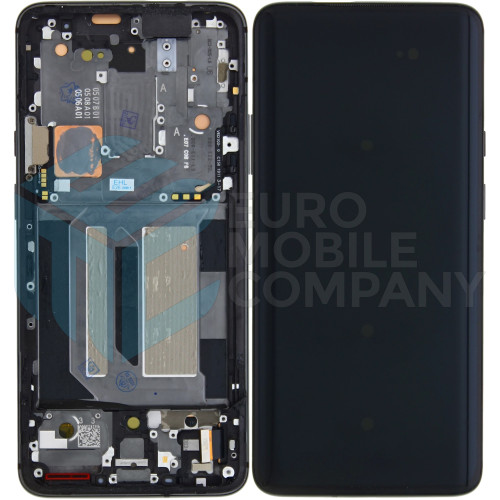 Oneplus 7 Pro / One Plus 7T Pro (OEM) Display Complete With Frame - Black