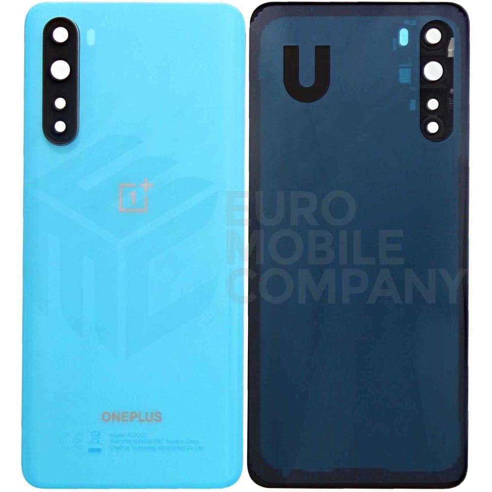 OnePlus Nord (AC2001) Battery Cover - Marble Blue