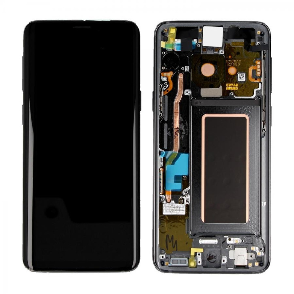 Samsung Galaxy S9 (SM-G960F) GH97-21697EC / GH97-21696C Display Complete - Titanium Grey