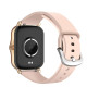 Momix Long-lasting Battery Life Smart Watch M2 - Rose Gold