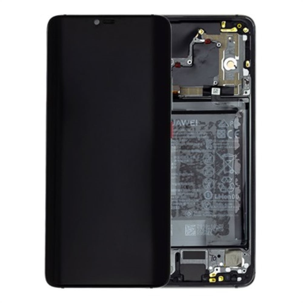 Huawei Mate 20 Pro 02352FRL (LYA-L09/ LYA-L29) OEM Service Part Screen Incl. Battery - Black