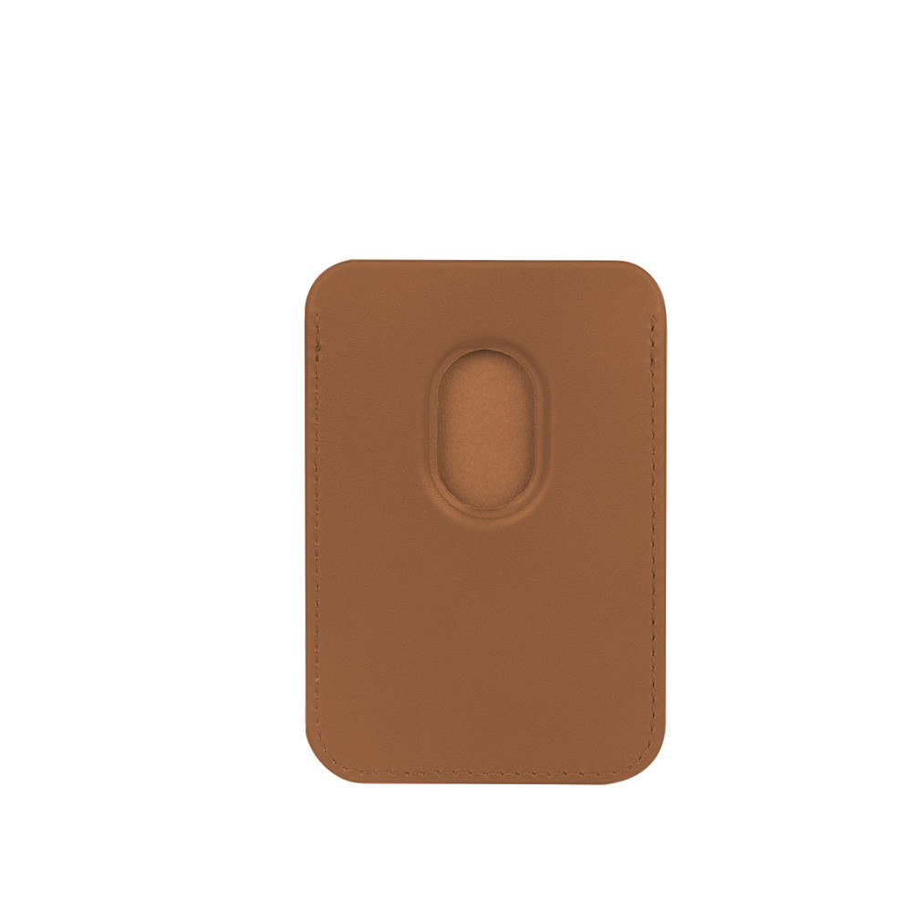 Rixus RXCH10B Card Holder With Magsafe Brown
