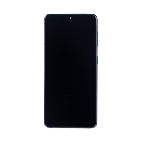 Samsung Galaxy S21 (SM-G991B) Soft Oled Display Complete + Frame - Phantom Grey
