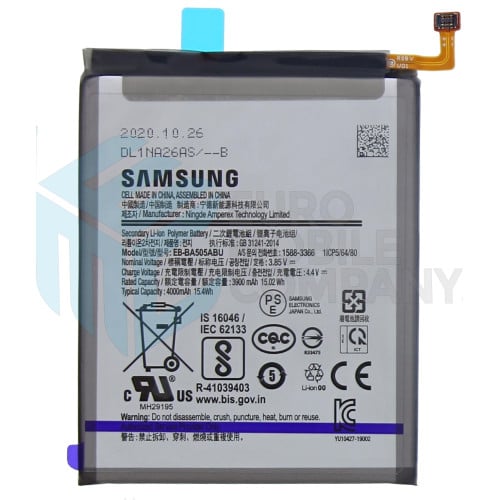 Samsung Galaxy EB-BA505ABU Battery (GH82-19269A / GH82-21183A) - 5000 mAh